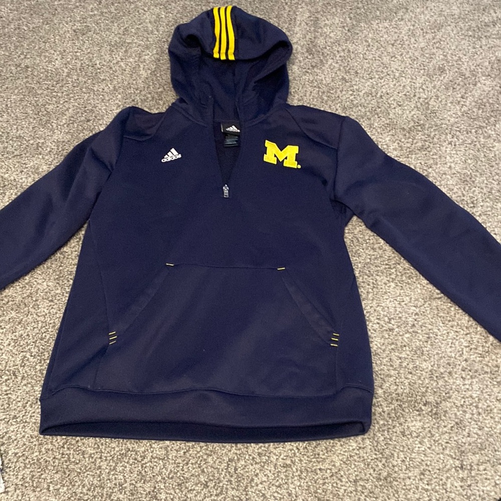 Adidas kids Michigan sweatshirt in great condition.